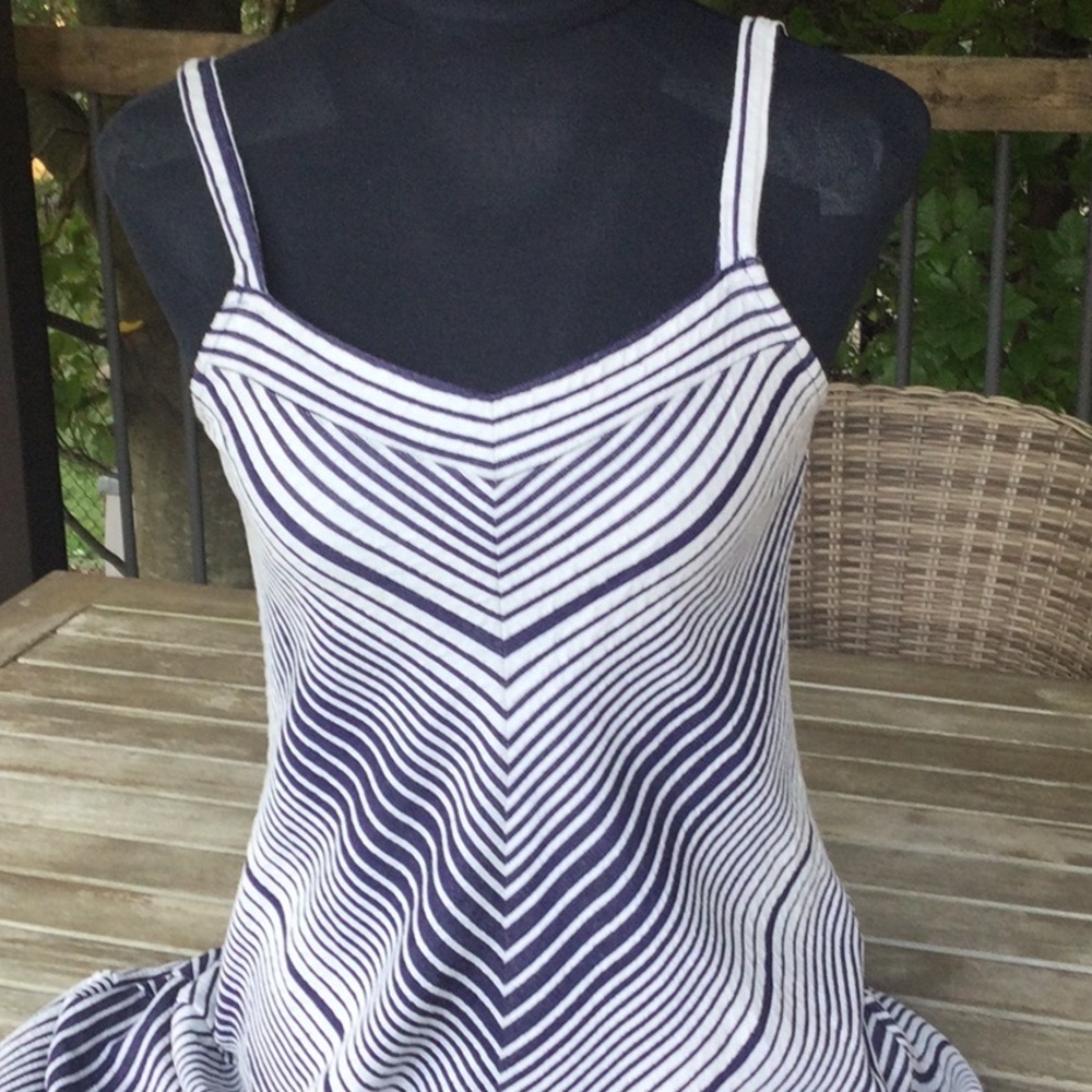Gap summer sundress chevron  print size S